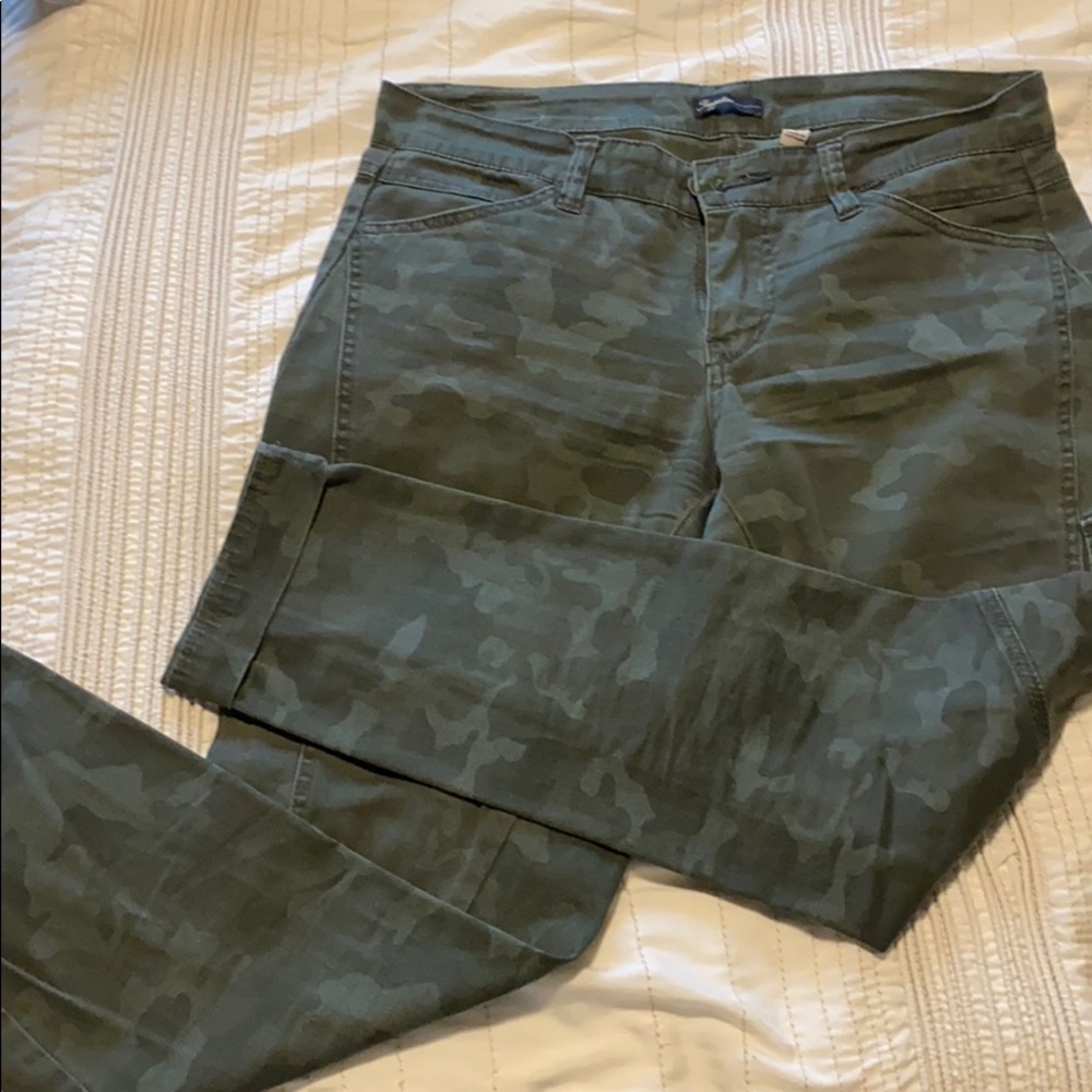 Camp cropped pants